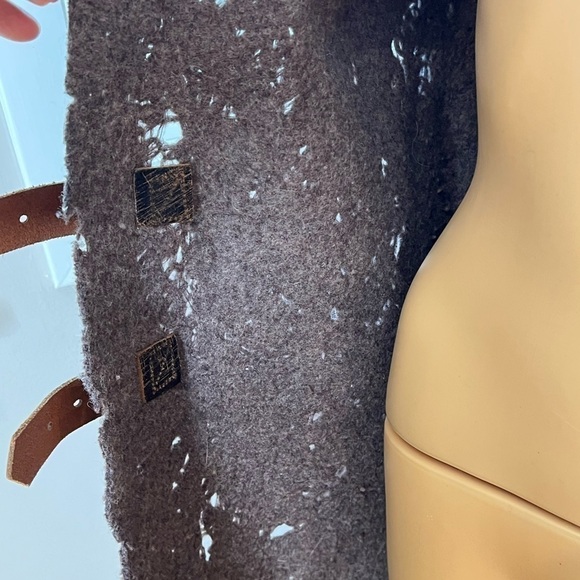 Casch by Gro Abrahamsson Sz 38 Boiled Wool Coat - Work of Art - Picture 14 of 16